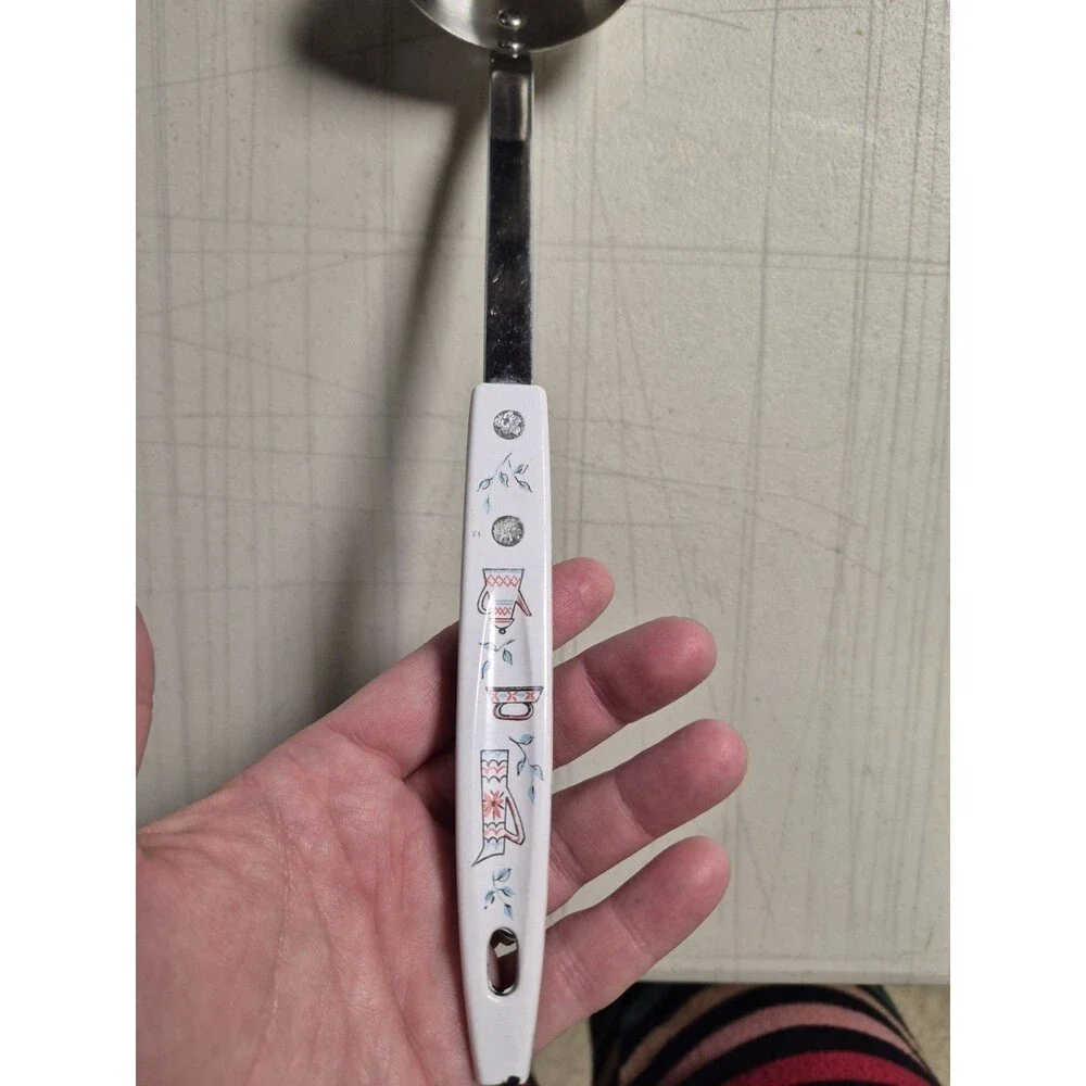 Vintage EKCO Soup Ladle Kitchen Utensil Pattern Made In Usa Stainless